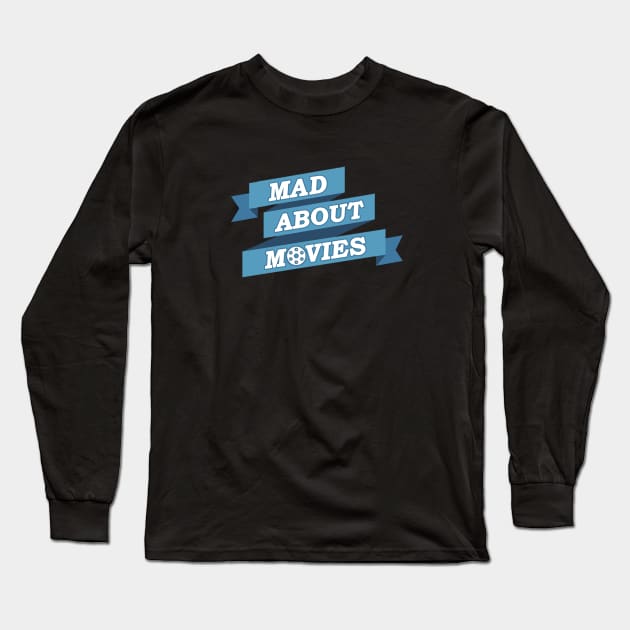 Blue Ribbons Logo Long Sleeve T-Shirt by Mad About Movies